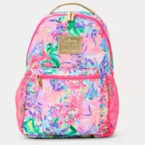 🎁NWT Lilly Pulitzer Bahia Backpack in Multi Disney Dreamin